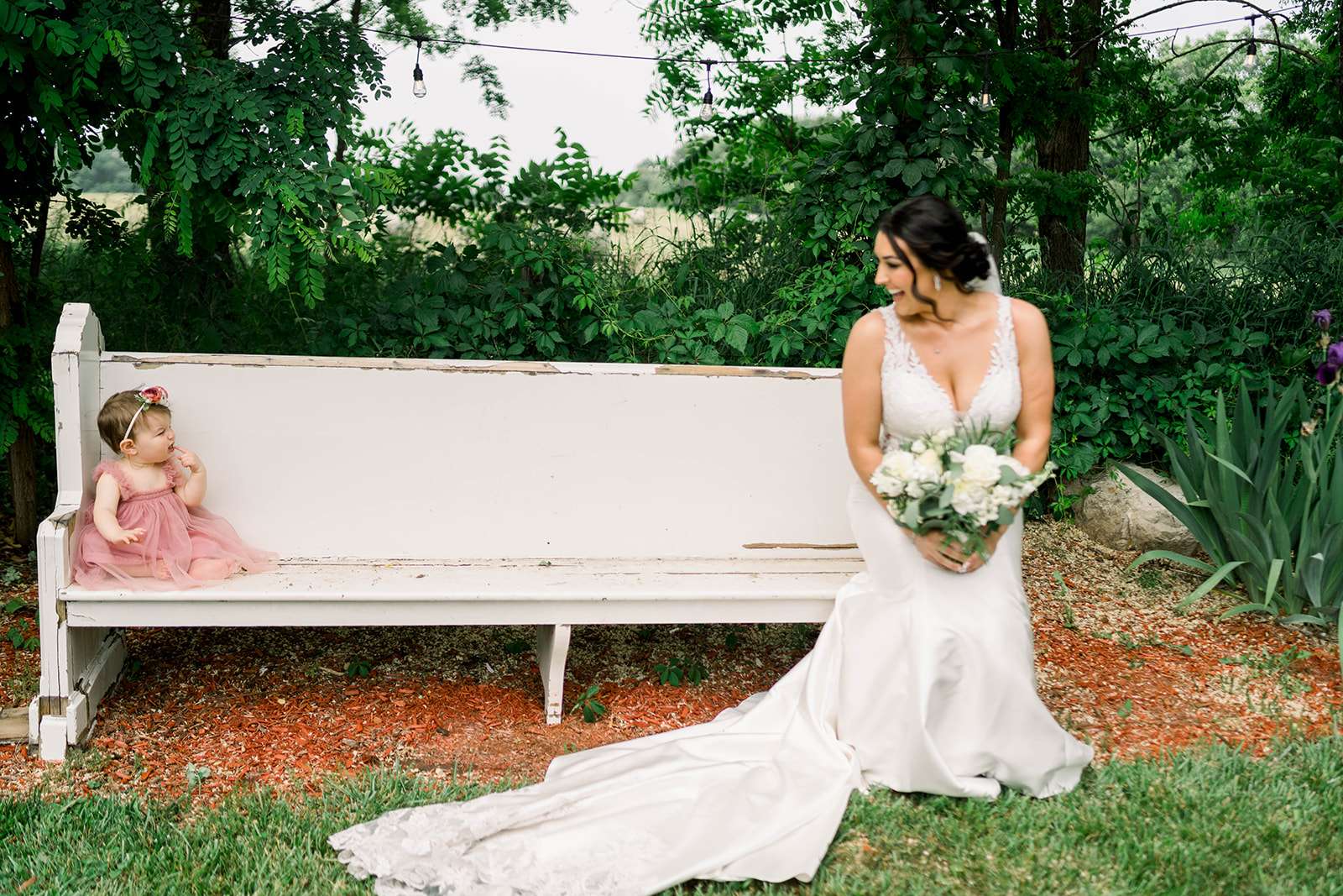 A Vintage Garden Barn Wedding at Brightfield Farms in Hopkinsville